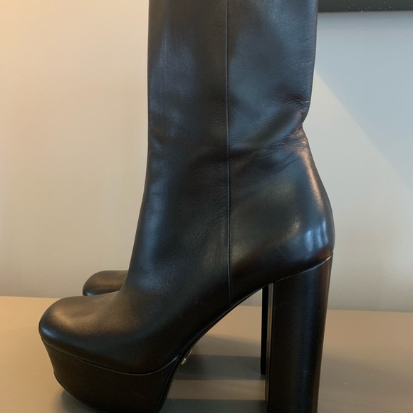 gucci platform booties
